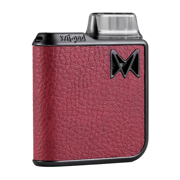close-up of peach perfect slush geek bar pulse x dual mesh coil and e-liquid chamber
