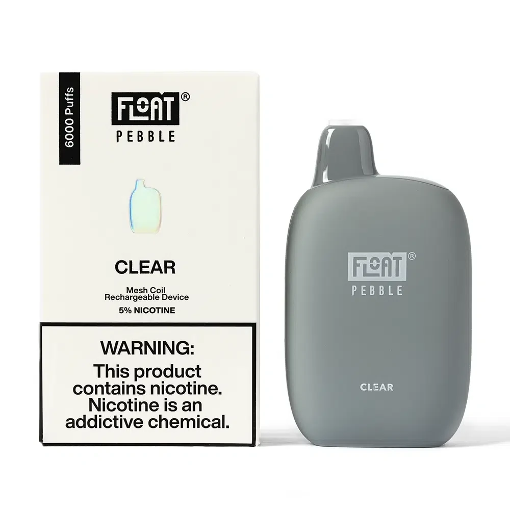 User holding lava vape clear ice device, demonstrating comfortable grip and draw activation
